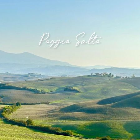 Poggiosalto In Toscana Pienza Bagian luar foto