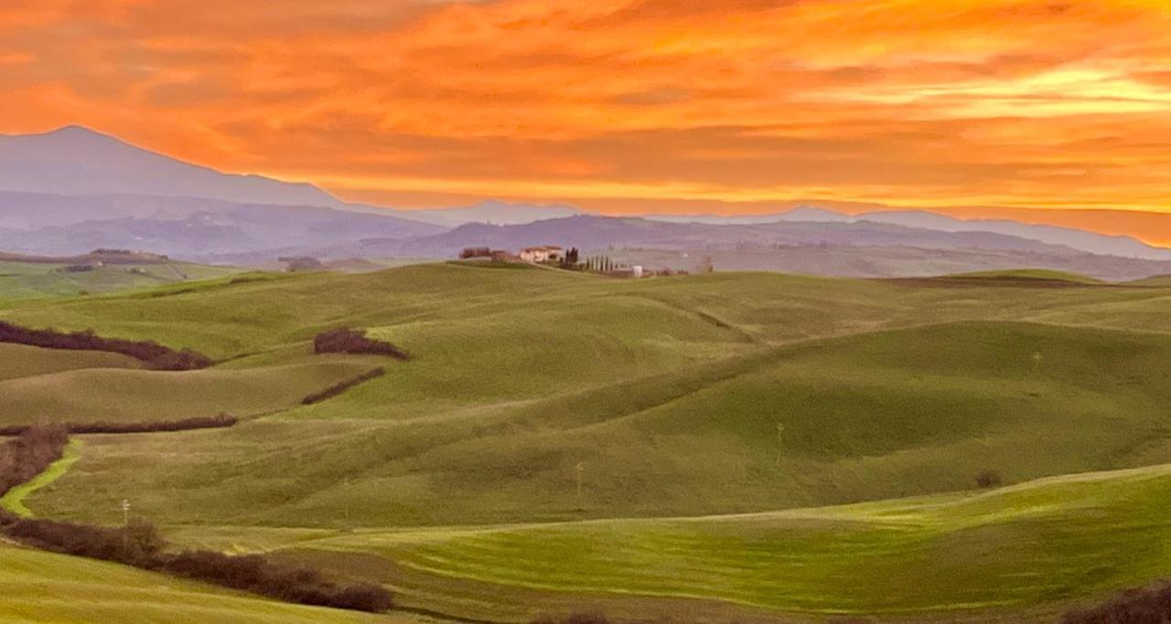 Poggiosalto In Toscana Pienza Bagian luar foto