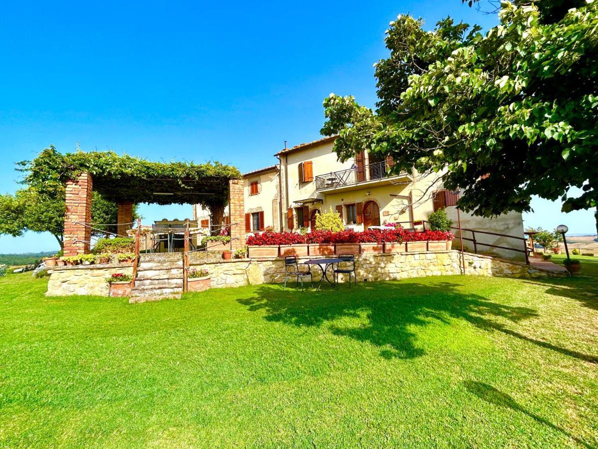Poggiosalto In Toscana Pienza Bagian luar foto