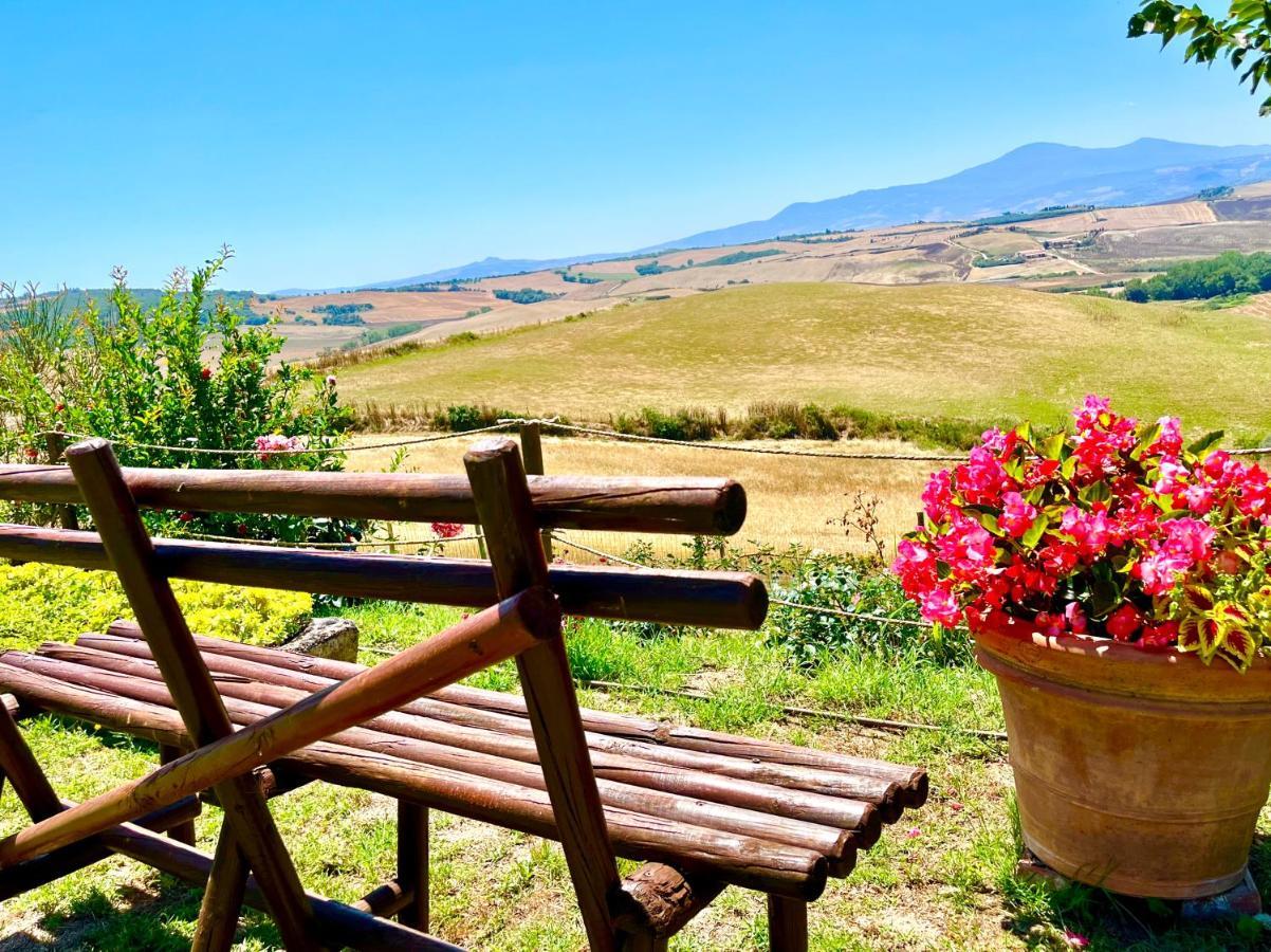 Poggiosalto In Toscana Pienza Bagian luar foto