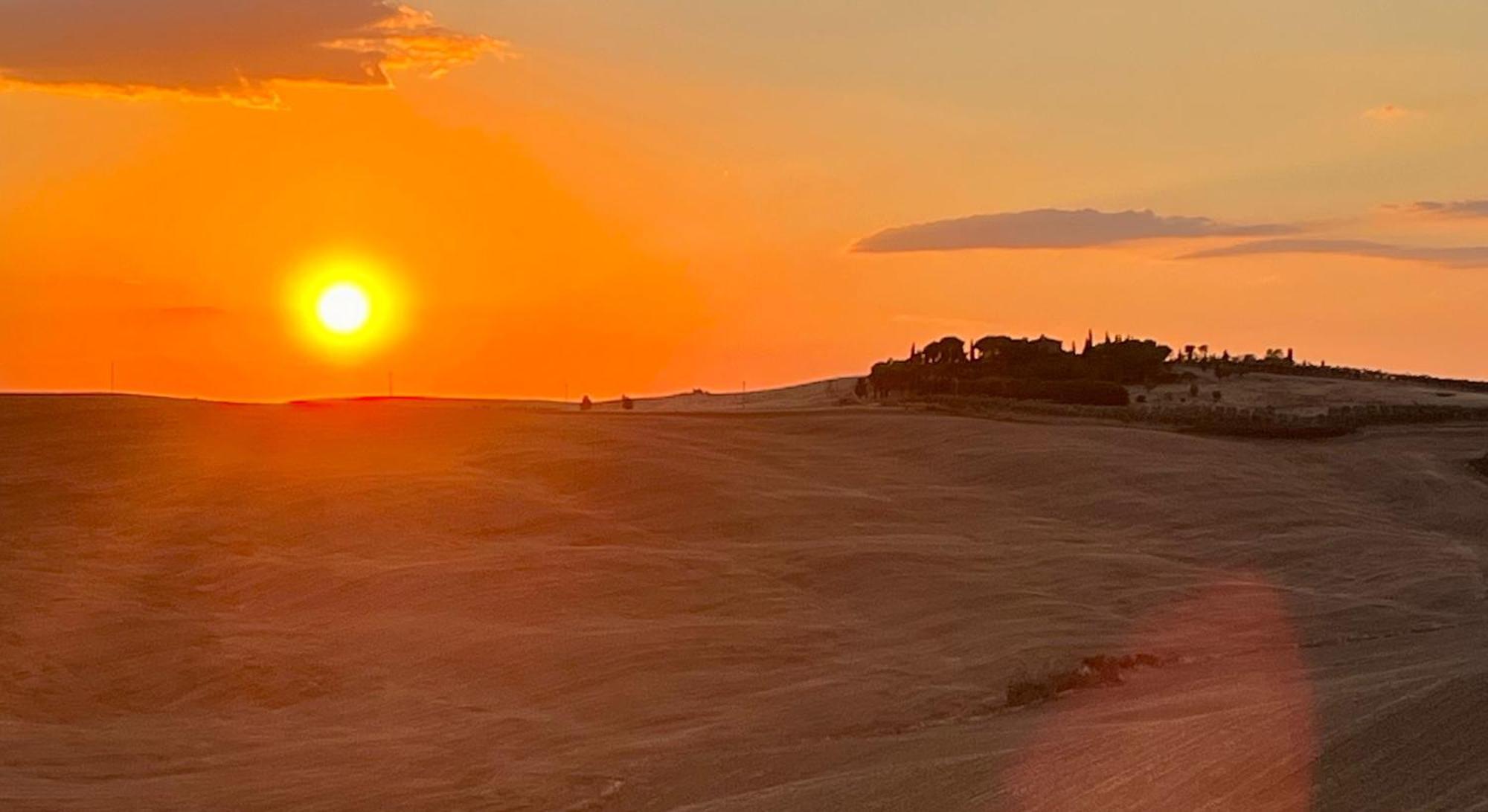 Poggiosalto In Toscana Pienza Bagian luar foto