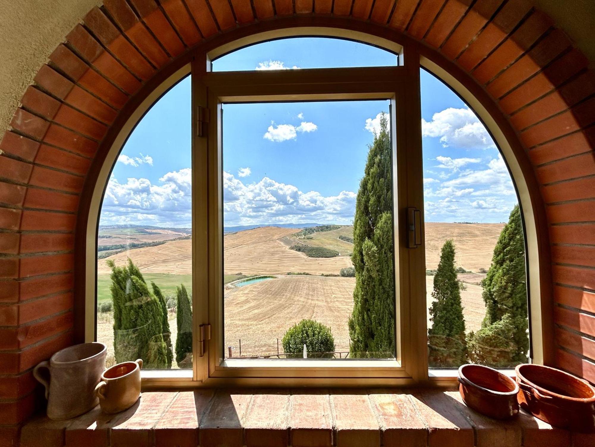Poggiosalto In Toscana Pienza Bagian luar foto