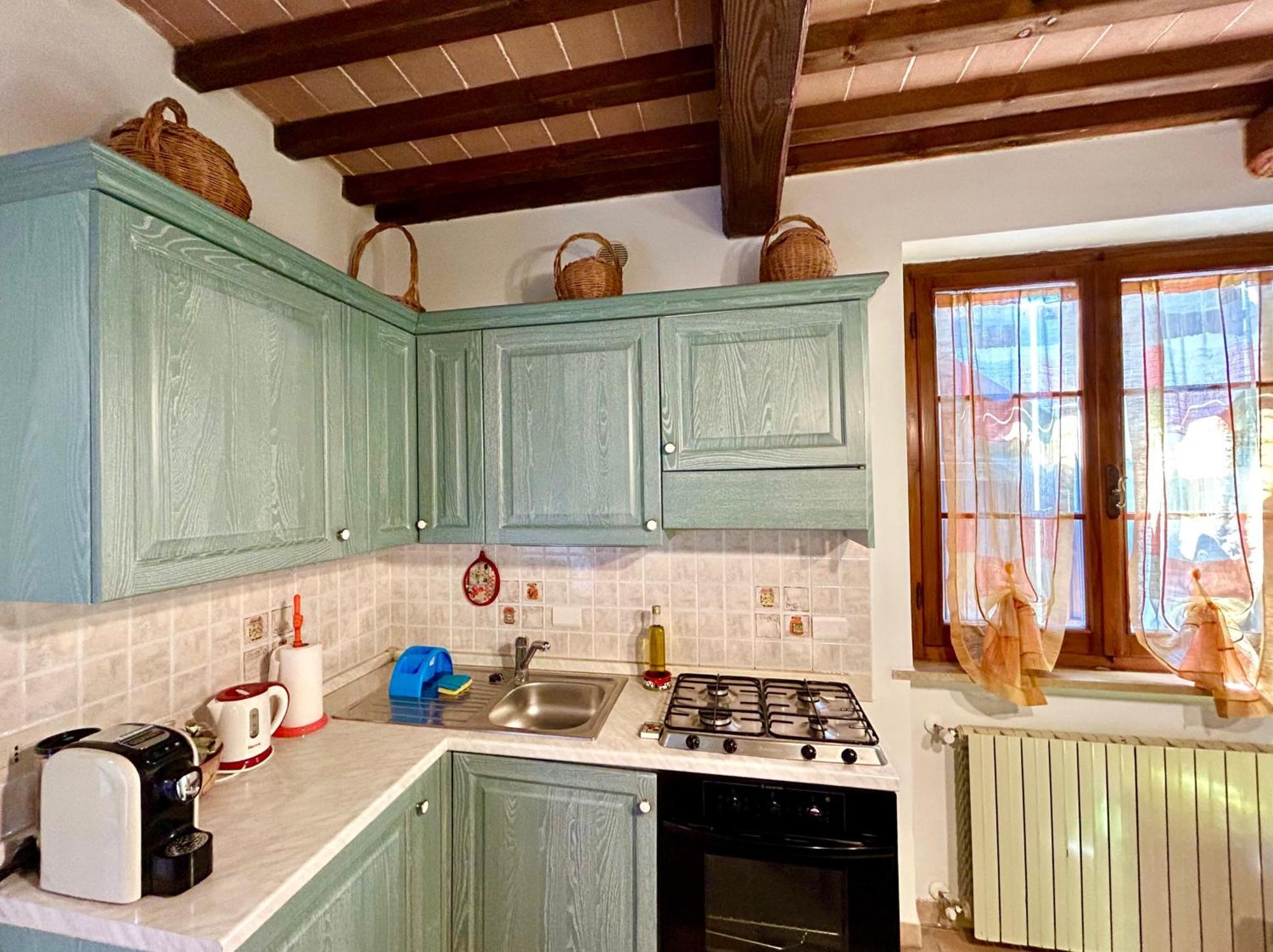 Poggiosalto In Toscana Pienza Bagian luar foto