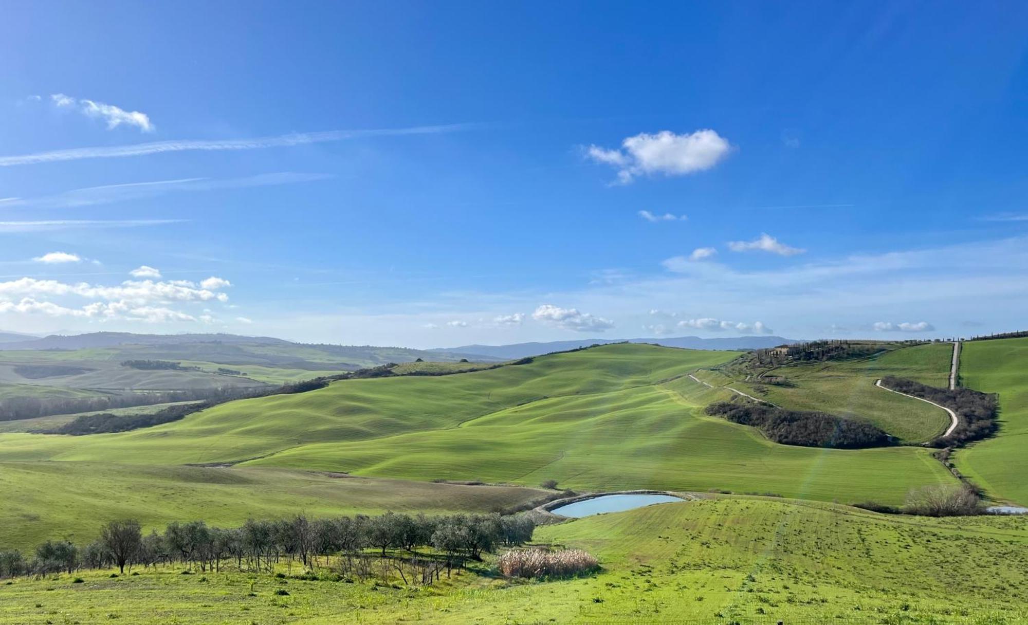 Poggiosalto In Toscana Pienza Bagian luar foto