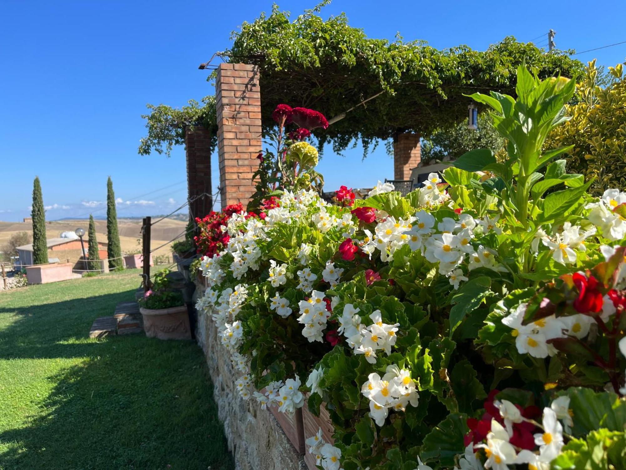 Poggiosalto In Toscana Pienza Bagian luar foto