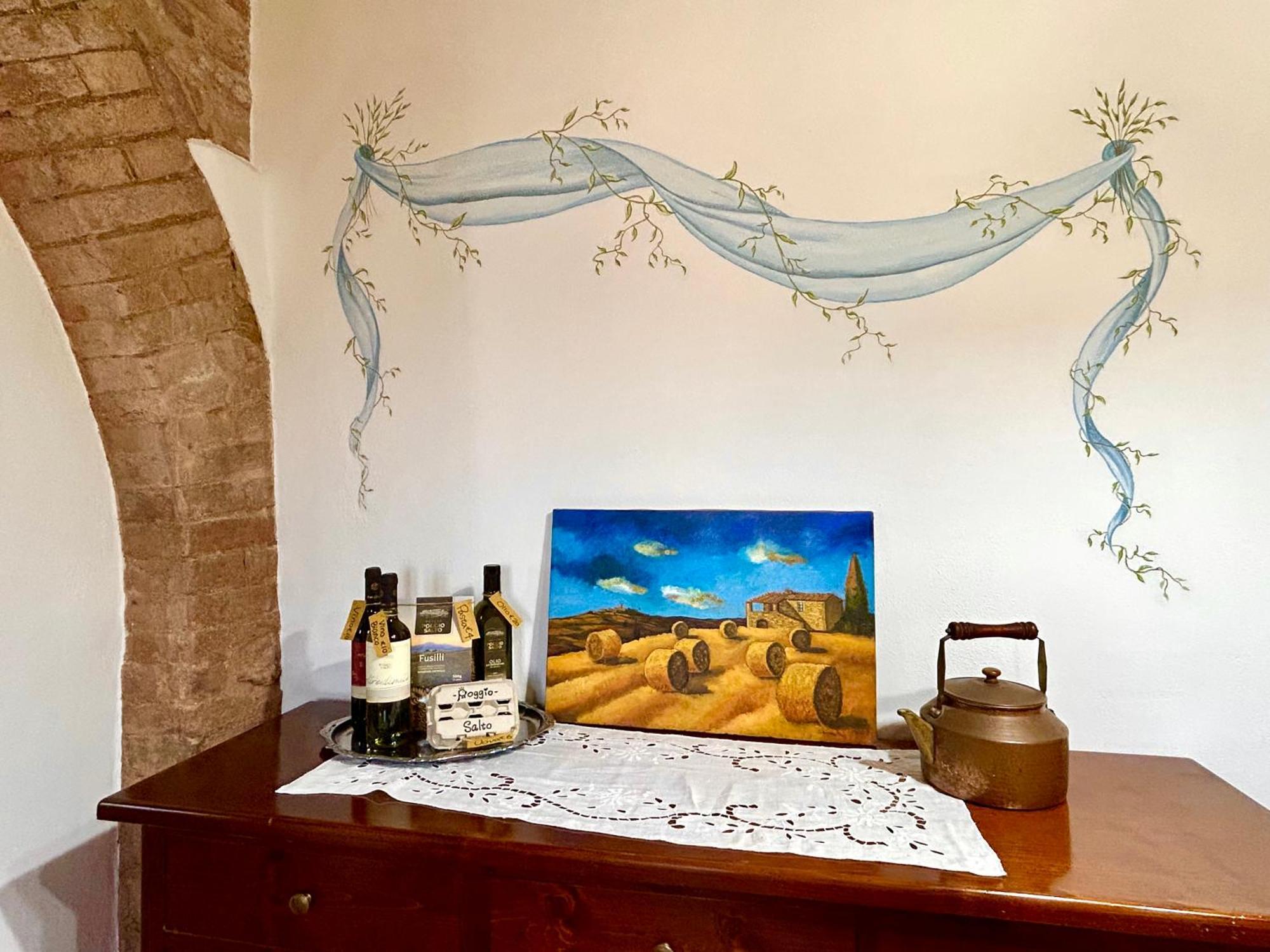 Poggiosalto In Toscana Pienza Ruang foto